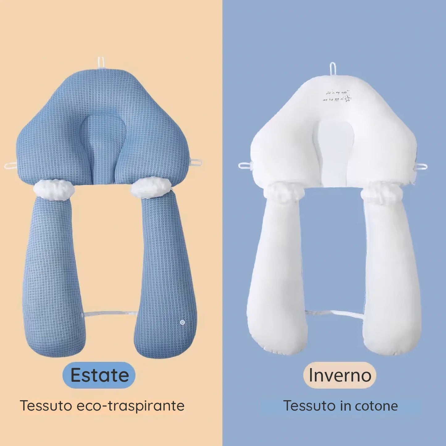 Coccolo - Il Cuscino Studiato e Sicuro per Neonati